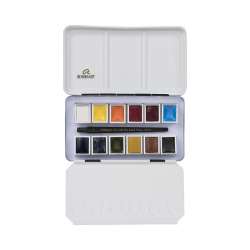 Rembrandt Water Colour Box Sulu Boya Seti 12 Renk + Fırça Portrait Selection - 3