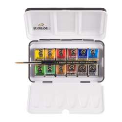 Rembrandt Water Colour Box Sulu Boya Seti 12 Renk - 3