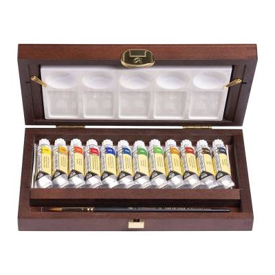 Rembrandt Water Colour Box Tüp Sulu Boya Seti Ahşap Kutu 12x10ml 05840015