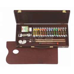 Rembrandt - Rembrandt Yağlı Boya Ahşap Kutulu Traditional Set 1840004