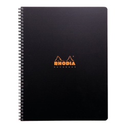 Rhodia - Rhodia Active Çizgili Defter Spiralli 90g 80 Yaprak 225x297mm