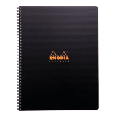 Rhodia Active Çizgili Defter Spiralli 90g 80 Yaprak 225x297mm