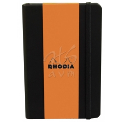 Rhodia - Rhodia Boutique Webnotebook Noktalı Defter Siyah Sert Kapak A5