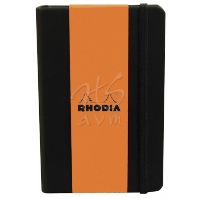 Rhodia Boutique Webnotebook Noktalı Defter Siyah Sert Kapak A5