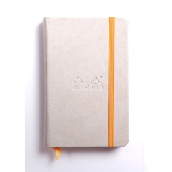 Rhodia - Rhodia Boutique Rodiarama Çizgili Defter Beige A6 96 Yaprak