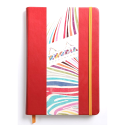 Rhodia - Rhodia Boutique Rodiarama Çizgili Defter Poppi A5 96 Yaprak