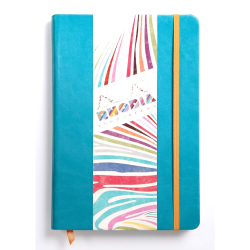 Rhodia - Rhodia Boutique Rodiarama Çizgili Defter Turquoise A5 96 Yaprak