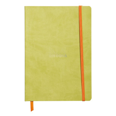 Rhodia Boutique Rodiarama Yumuşak Kapak Çizgili Anis Green A5