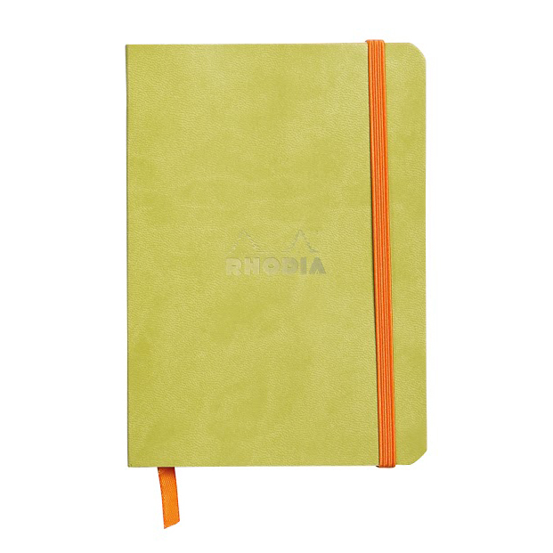 Rhodia Boutique Rodiarama Yumuşak Kapak Çizgili Anis Green A6 72y