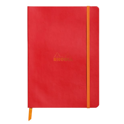 Rhodia Boutique Rodiarama Yumuşak Kapak Çizgili Poppi A5