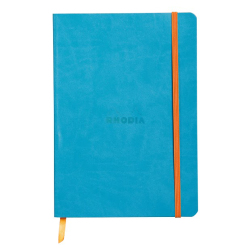 Rhodia - Rhodia Boutique Rodiarama Yumuşak Kapak Çizgili Turquoise A5