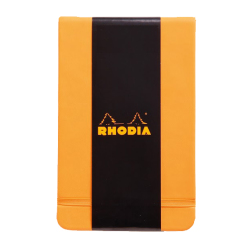 Rhodia - Rhodia Boutique Webnotebook (Üstten) Çizgili Defter Turuncu A6