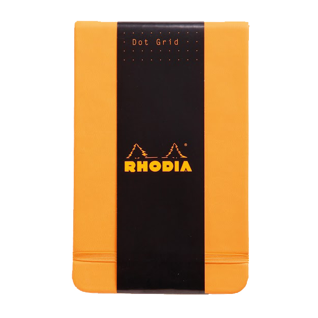 Rhodia Boutique Webnotebook (üstten) Çizgisiz Defter Turuncu A6