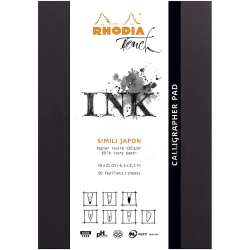 Rhodia - Rhodia Touch Calligrapher Pad Bez Cilti Blok 50 Yaprak 130g 16x21