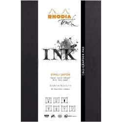 Rhodia - Rhodia Touch Calligrapher Pad Bez Cilti Blok 50 Yaprak 130g 21x29,7