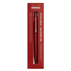 Rhodia - Rhodia Tükenmez Kalem Alüminyum Gövde 0.7mm Rosewood