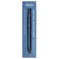 Rhodia Versatil Kalem Alüminyum Gövde 0.5mm Navy Blue - 3