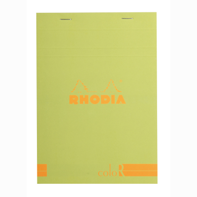 Rhodia Basic Çizgili Bloknot Anis Kapak 90g 70 Yaprak A5