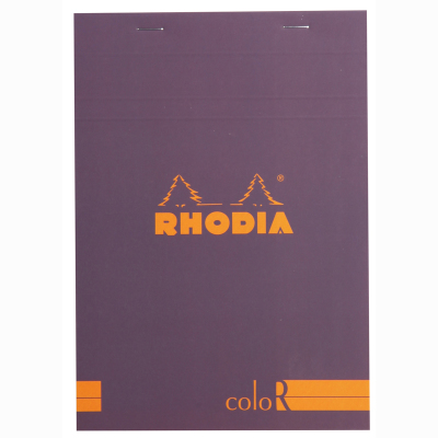 Rhodia Basic Çizgili Bloknot Purple Kapak 90g 70 Yaprak A5