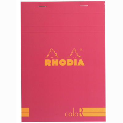 Rhodia Basic Çizgili Bloknot Rasperry Kapak 90g 70 Yaprak A5