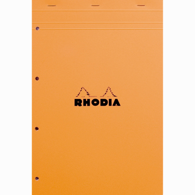 Rhodia Basic Çizgili Bloknot Beyaz Sayfa 80g 80 Yp 21x31,8cm