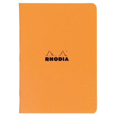 Rhodia Basic Çizgili Defter 80g 48 Yaprak A5 Turuncu