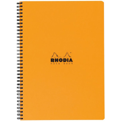 Rhodia - Rhodia Basic Çizgili Defter Spiralli 80g 80Y 22,5x29,7