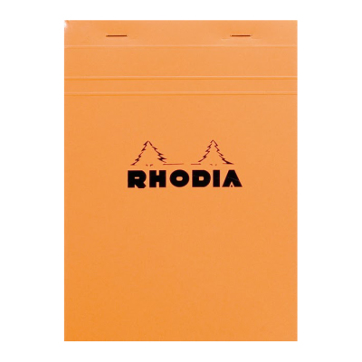Rhodia Basic Çizgisiz Bloknot Turuncu Kapak 80g 80 Yaprak A5