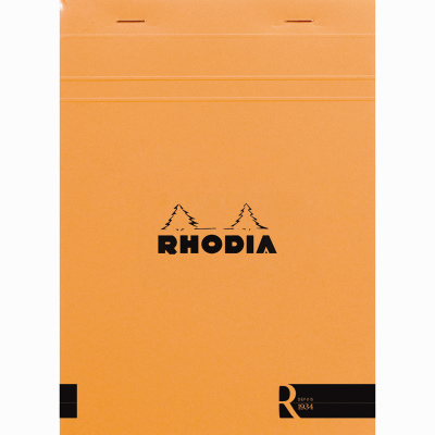 Rhodia Basic Çizgisiz Bloknot Turuncu Kapak 90g 70 Yaprak A5