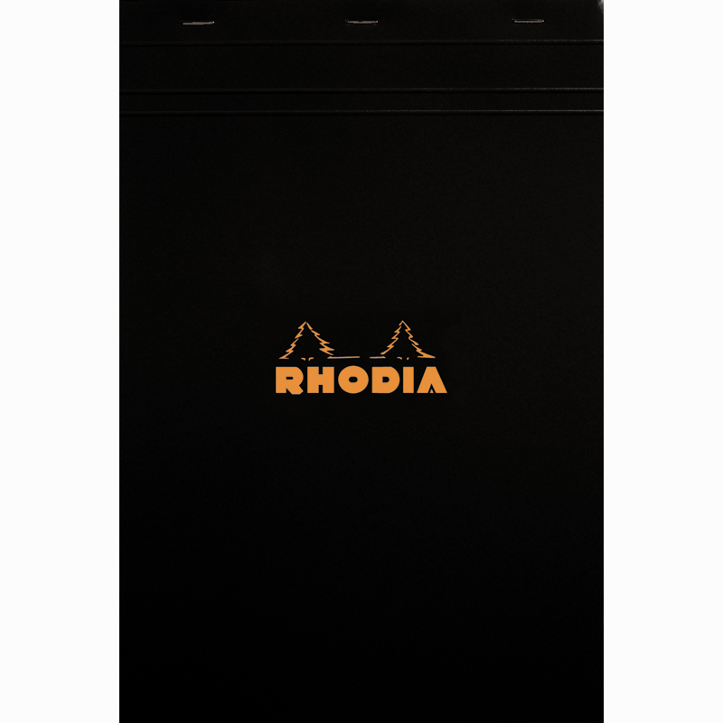 Rhodia Basic Kareli Bloknot Siyah Kapak 80g 80 Yaprak A4