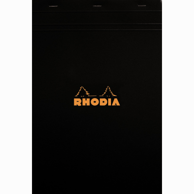 Rhodia Basic Kareli Bloknot Siyah Kapak 80g 80 Yaprak A4