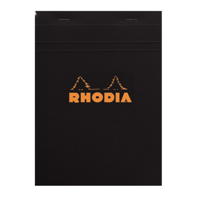 Rhodia Basic Kareli Bloknot Siyah Kapak 80g 80 Yaprak A5