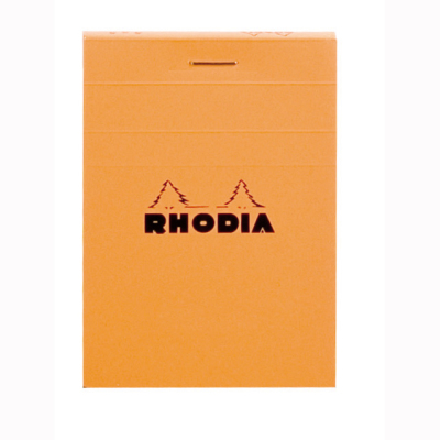 Rhodia Basic Kareli Bloknot Turuncu Kapak 80g 80 Sayfa A7