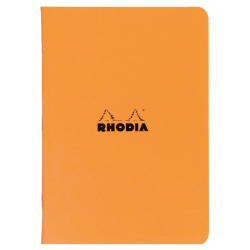 Rhodia - Rhodia Basic Kareli Defter 80g 48 Yaprak A5 Turuncu