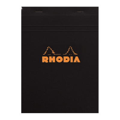 Rhodia Basic Noktalı Bloknot Siyah Kapak 80g 80 Yaprak A5