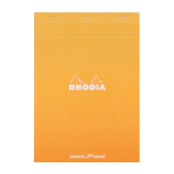 Rhodia - Rhodia Basic Noktalı Bloknot Turuncu Kapak 80g 80 Yaprak A4