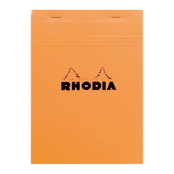 Rhodia - Rhodia Basic Noktalı Bloknot Turuncu Kapak 80g 80 Yaprak A5