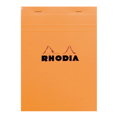 Rhodia Basic Noktalı Bloknot Turuncu Kapak 80g 80 Yaprak A5