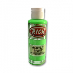 Rich - Rich Akrilik Boya 130ml Floresan Yeşil