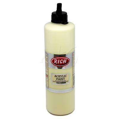 Rich Akrilik Boya 700ml No:104 Krem