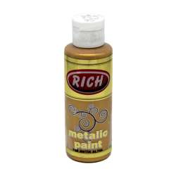 Rich - Rich Akrilik Metalik Boya 120ml 726 Antik Altın