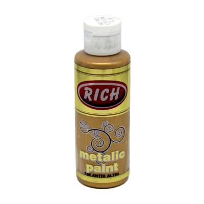 Rich Akrilik Metalik Boya 120ml 726 Antik Altın