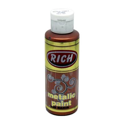 Rich Akrilik Metalik Boya 120ml 736 Bakır