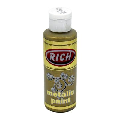 Rich Akrilik Metalik Boya 120ml 772 Koyu Altın