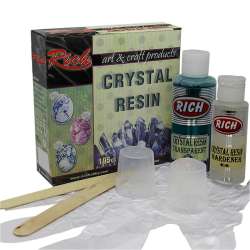 Rich - Rich Crystal Resin Kristal Reçine Transparan Kırmızı