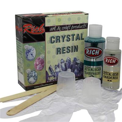 Rich Crystal Resin Kristal Reçine Transparan Kırmızı