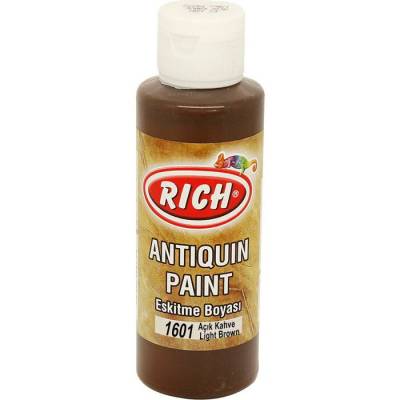 Rich Eskitme Boyası 120ml 1601 Açık Kahve