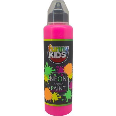 Rich Funny Kids Akrilik Boya 500cc 4802 Neon Pembe