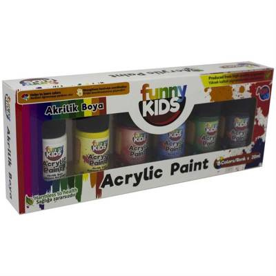 Rich Funny Kids Akrilik Boya 6x20ml