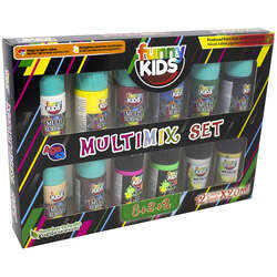 Rich - Rich Funny Kids Multimix Akrilik Boya Seti 12 Renk 20ml